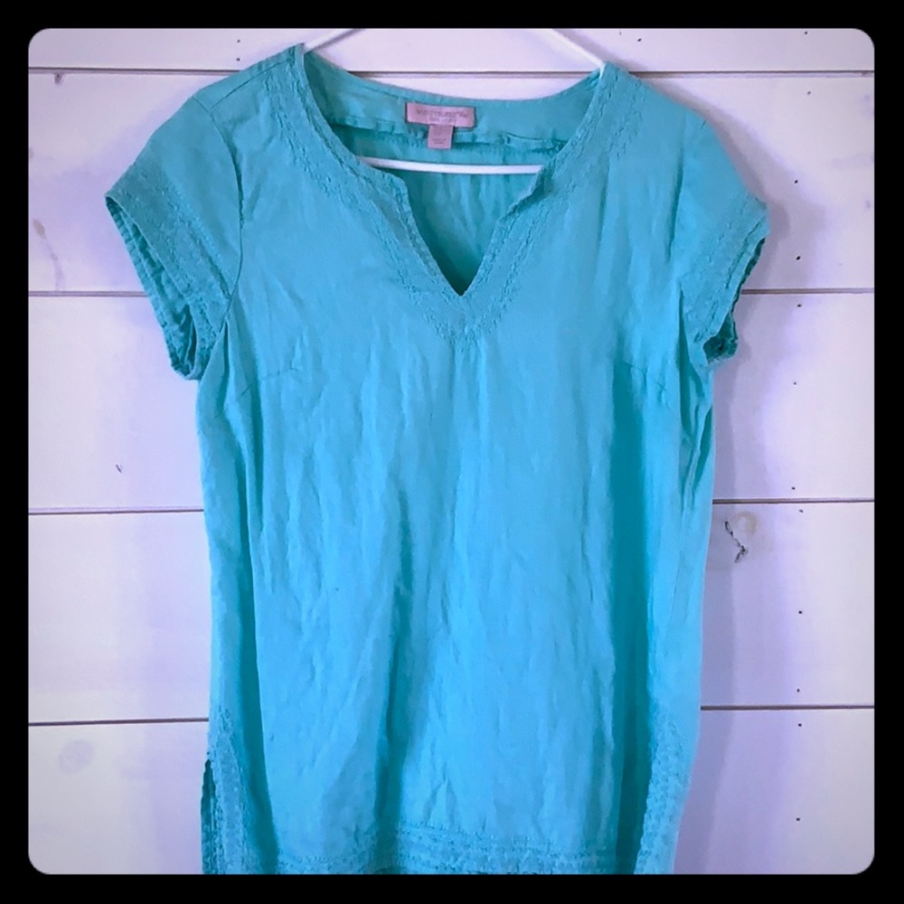 100% linen top